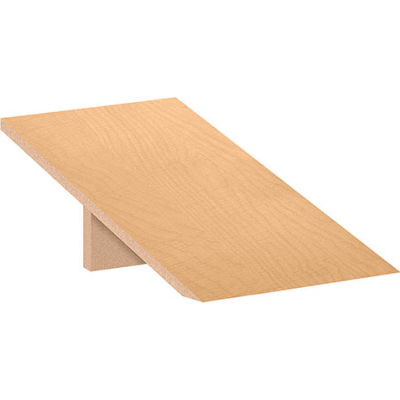 Salsbury Sloping Hood 22252 for 21"D Extra Wide Designer Wood Locker 1 Wide Maple