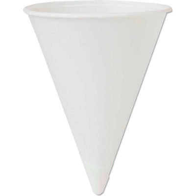DART® Cone Water Cups, 4 Oz. Size, 200/Bag, 25 Bags/Carton