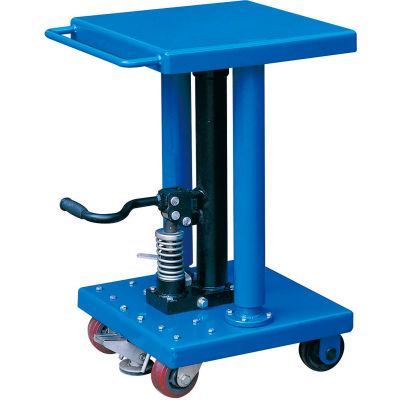 Global Industrial™ Work Positioning Post Lift Table Foot Control 500 Lb. Cap. 18x18 Platform