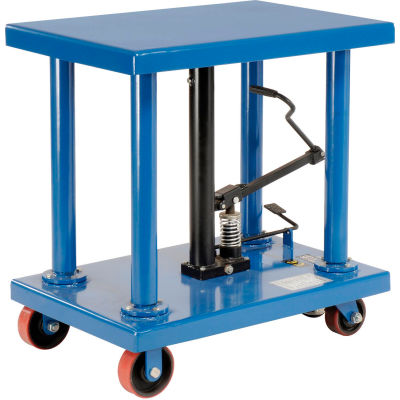 Global Industrial™ Work Positioning Post Lift Table Foot Control 6000 Lb. Cap. 36x24 Platform
