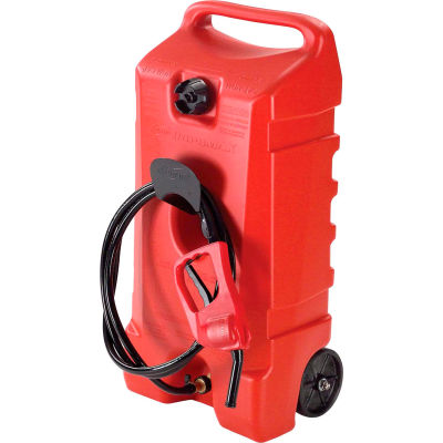 Flo n' Go Duramax Polyethylene Gas Caddy & Fuel Tank, 14 Gallon Capacity