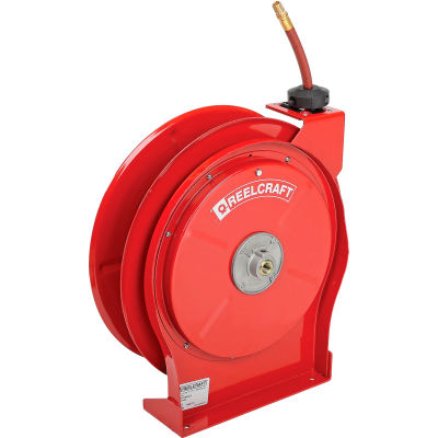 Reelcraft 5650 OLP 3/8"x50' 300 PSI Premium Duty All Steel Spring Retractable Compact Hose Reel