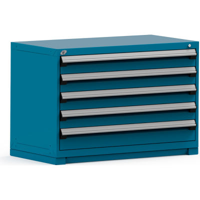 Rousseau Modular Storage Drawer Cabinet 48x24x32, 5 Drawers (2 Sizes) w ...