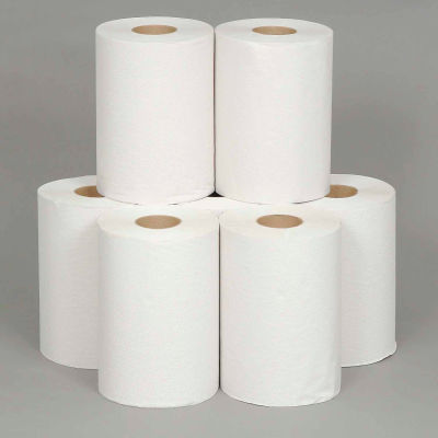 Download Paper Supplies | Paper Towels | Boardwalk Unperforated Paper Towel Roll, White 8" x 350' Rolls ...