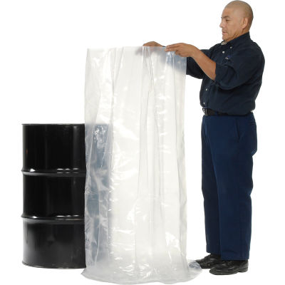 Protective Lining Corp. RB385304 55 Gallon Drum Liner 4 Mil 38 x 53 - Pkg Qty 100