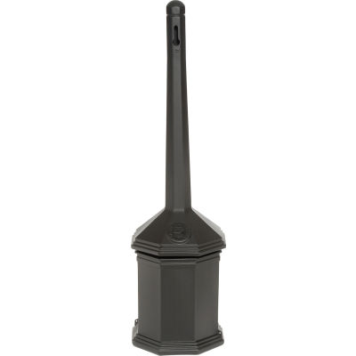 Smokers' Outpost® Site Saver Outdoor Ashtray, Black