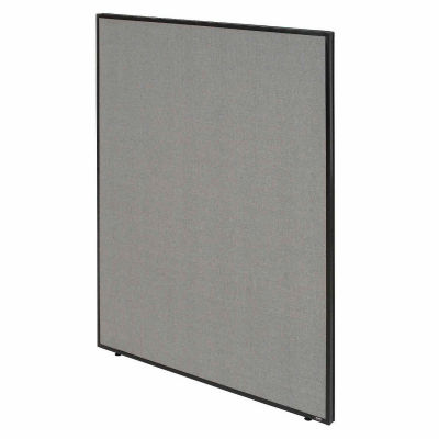 Interion® Office Partition Panel, 48-1/4"W x 60"H, Gray