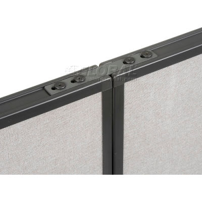 Interion® Straight Connector Kit For Office Partitions