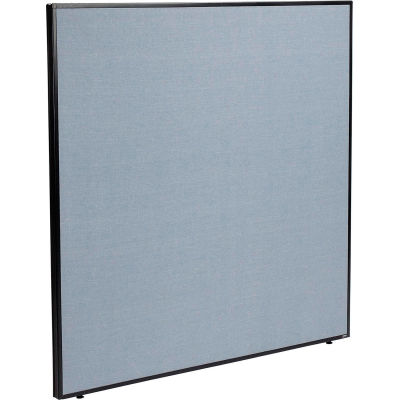 Interion® Office Partition Panel, 60-1/4"W x 60"H, Blue