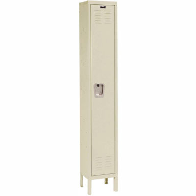Hallowell U1888-1PT Premium Locker Single Tier 18x18x72 - 1 Door Ready To Assemble - Tan