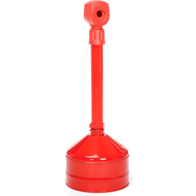 Justrite Heavy Duty Steel Outdoor Ashtray 2-1/2 Gal.