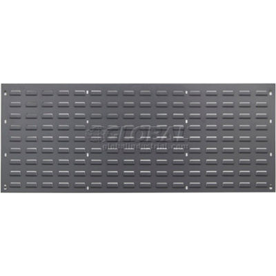 Global Industrial Louvered Wall Panel Without Bins 48x19 - Pkg Qty 2