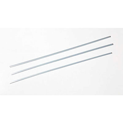 Orfit® Precut Strips, Thin, 18" x 1/5" x 1/12", Sonic Silver, 10 Pieces/PK