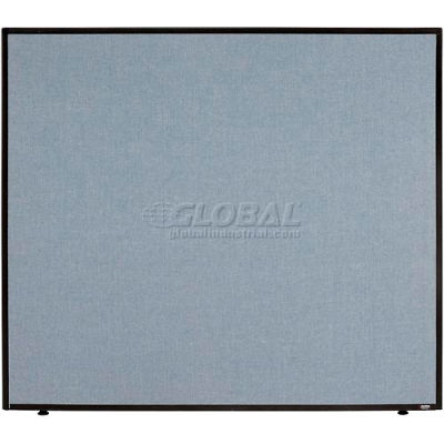 Interion® Office Partition Panel, 48-1/4"W x 42"H, Blue