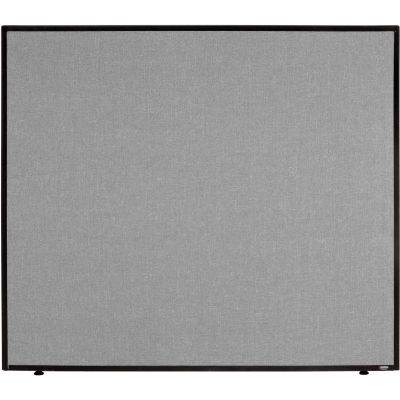 Interion® Office Partition Panel, 48-1/4"W x 42"H, Gray