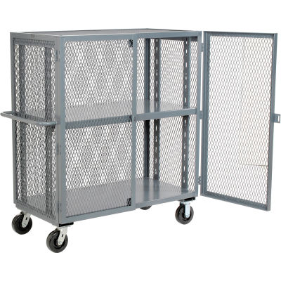 Security Clearview Truck with Adjustable Shelf 49 x 26 2500 Lb. Cap.