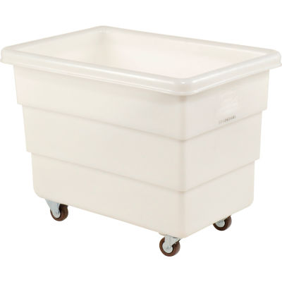 Dandux White Plastic Box Truck 51126008N-3S 8 Bushel Medium Duty