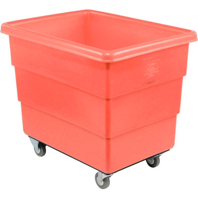 Dandux Red Plastic Box Truck 51-126014R-3S 14 Bushel Medium Duty