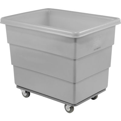Dandux Gray Plastic Box Truck 51116018A-4S 18 Bushel Heavy Duty