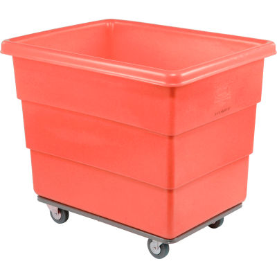 Dandux Red Plastic Box Truck 51116016R-4S 16 Bushel Heavy Duty