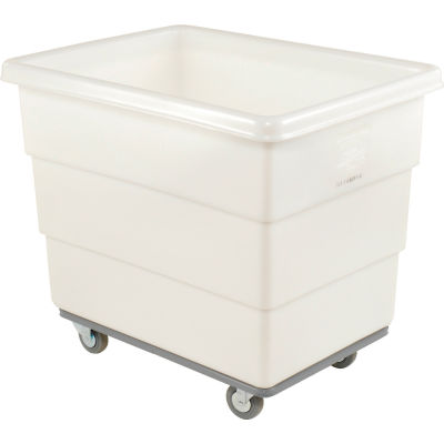 Dandux White Plastic Box Truck 51116018N-4S 18 Bushel Heavy Duty