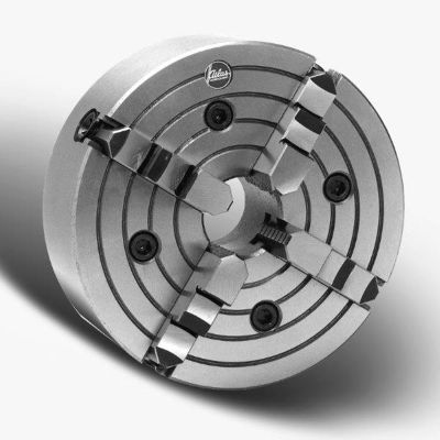 4 Jaw Independent Iron Body Chuck - Medium Duty - D-11 Mount - 24" Dia. - Pratt Burnerd 2444-1D11