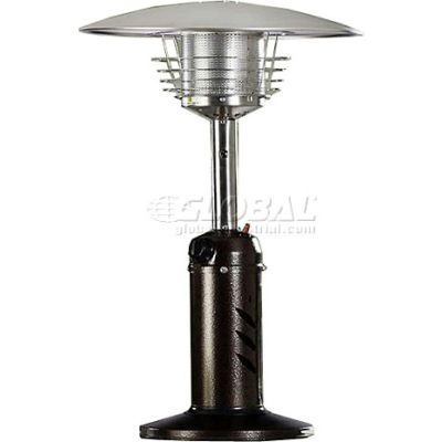 Hiland Patio Heater HLDS032-CG Propane 11000 BTU Tabletop Gold