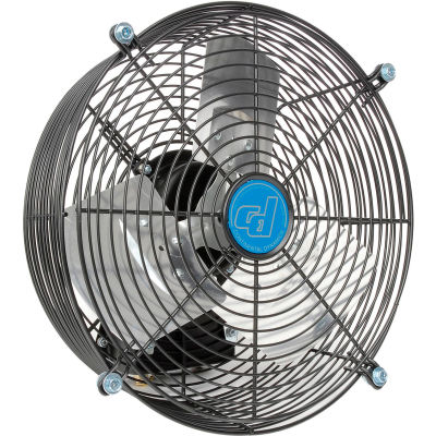 12" Exhaust Fan - Guard Mount - Direct Drive - 1/12 HP - 3 Speed