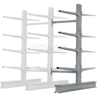 Cantilever Rack Double Add-On Unit Extra Heavy Duty, 48" W x 65" D x 8' H, 43000 Lbs. Capacity