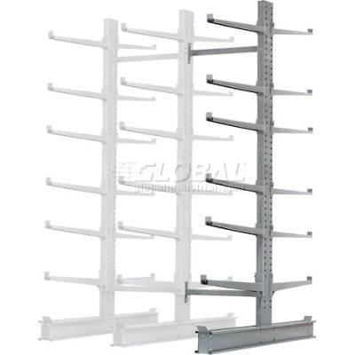 Cantilever Rack Double Add-On Unit Extra Heavy Duty, 72" W x 82" D x 10' H, 31600 Lbs Capacity