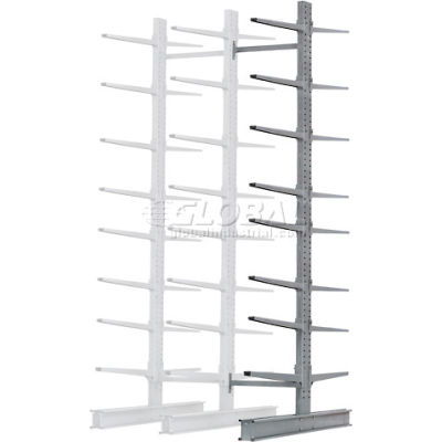 Cantilever Rack Double Add-On Unit Extra Heavy Duty, 72" W x 106" D x 12' H, 25000 Lbs. Capacity