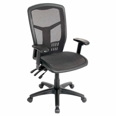 Chairs | Mesh | Interion® Mesh Task Chair - Mesh Seat - High Back ...