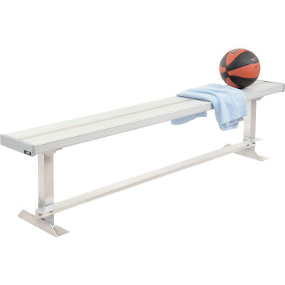 Aluminum Team Bench - 6'L