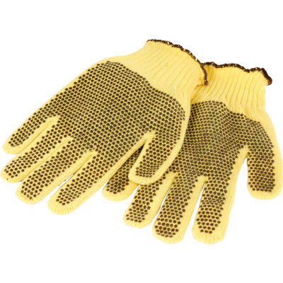 Honeywell Perfect Fit® 100% Kevlar® Fiber Medium Weight, PVC Dots, Mens' Size, 1 Pair