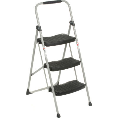 Ladders | Steel Step Ladders | Werner 3 Step Steel Folding Step Ladder ...