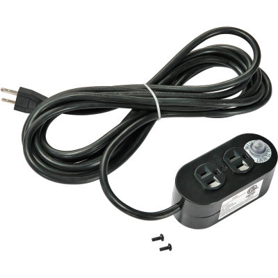 Global Industrial Power Strip W/ 4 Outlets & 15' Long Cord