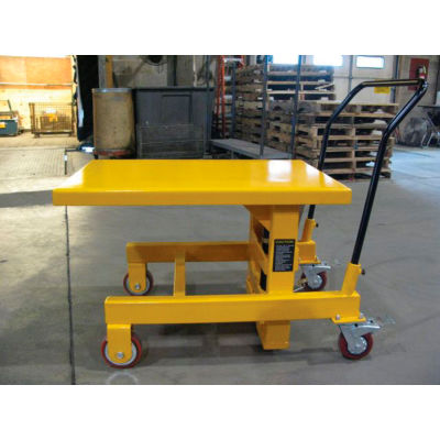 Wesco® Hydraulic Die Lift Table 273265 2000 Lb. Capacity