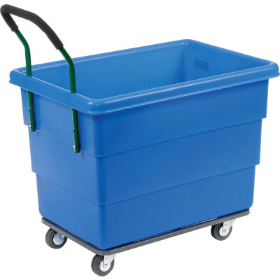 Ergonomic Push Handle for Dandux Plastic Box Trucks - Factory Installed Only