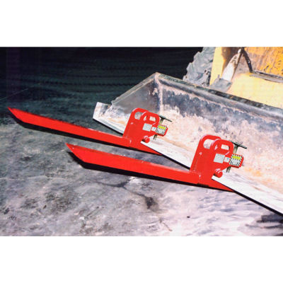 clamp on bucket forks