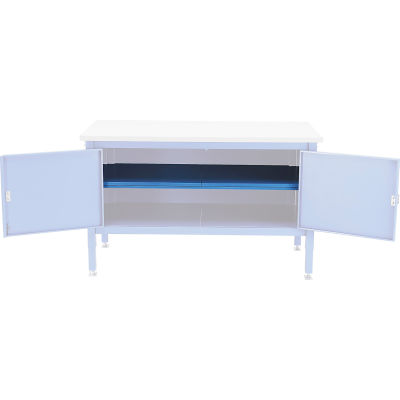 Global Industrial 72" Center Shelf-Blue