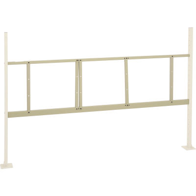 Global Industrial Panel Mounting Kit for 72"W Bench - Tan