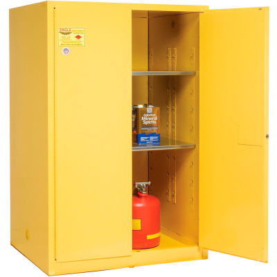 Eagle Flammable Cabinet with Manual Close Double Door 90 Gallon