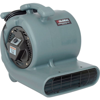 Global Industrial 3/4 HP 3 Speed Floor Dryer, Blower