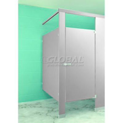 Steel Complete In-Corner Compartment 36" Wide - Gray