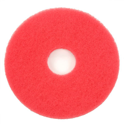 Global Industrial™ 13" Red Buffing Pad - 5 Per Case