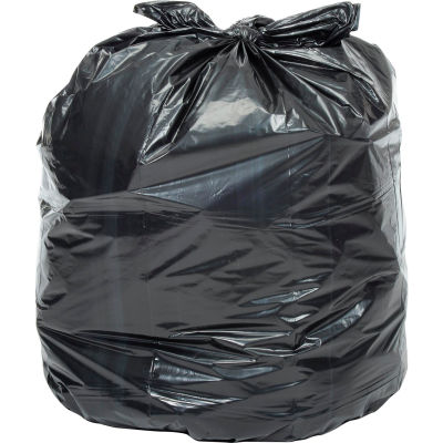 Global Industrial Super Duty Black Trash Bags - 95 Gal, 2.5 Mil, 50 Bags/Case