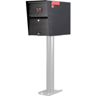 Jayco Standard Heavy Duty Letter Locker Mailbox Black