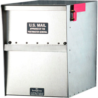 Jayco Standard Rear Access Stainless Letter Locker Mailbox
