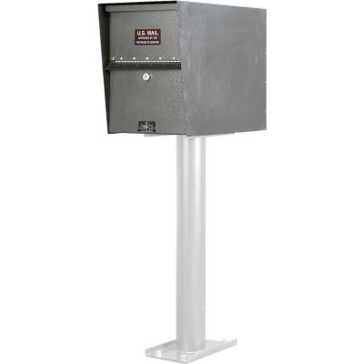 Jayco Standard Light Duty Letter Locker Mailbox Gray