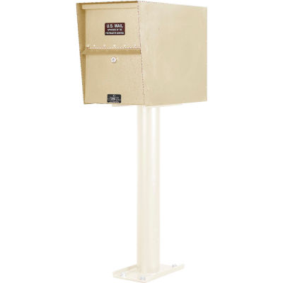 Jayco Standard Light Duty Letter Locker Mailbox Tan